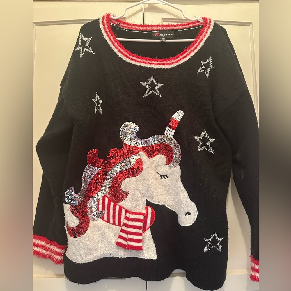Unicorn Christmas Sweater